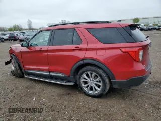 2023 Ford Explorer XLT с VIN 1FMSK8DH7PGA54572, выставлен на аукционе Copart как лот 55554925 с пробегом 35 686 миль миль и Чистый • Clean title. История ставок и продаж доступна на DreamBid. Изображение 2.