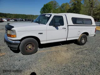 1996 Ford F-150 Special with VIN 1FTEF15Y3TLA05883, listed as a Copart auction lot 50356505 with 317,699 mi miles and Salvage Title. Bid and sale history available at carsss.com. Image 1.