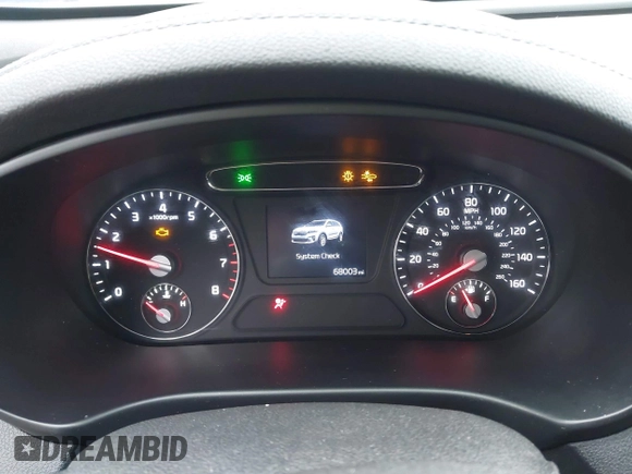 2020 Kia Sorento LX V6 with VIN 5XYPGDA57LG691635, listed as a IAAI auction lot 41918250 with 68,003 mi miles. Bid and sale history available at carsss.com. Image 7.