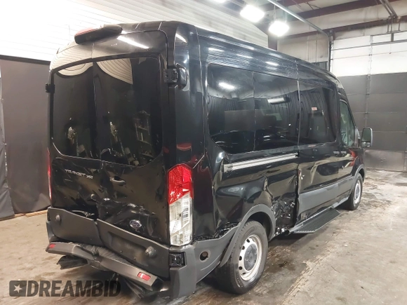 2019 Ford Transit Passenger XL with VIN 1FBAX2CM7KKA64803, listed as a IAAI auction lot 42220187 with 93,853 mi miles and . Bid and sale history available at DreamBid. Image 4.