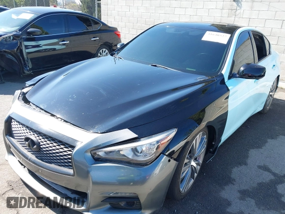 2020 Infiniti Q50 3.0t LUXE with VIN JN1EV7AP9LM207997, listed as a IAAI auction lot 41640527 with 70,351 mi miles. Bid and sale history available at carsss.com. Image 17.