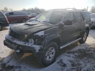 2001 Toyota 4Runner SR5 with VIN JT3HN86R210349868, listed as a Copart auction lot 87835015 with 189,398 mi miles and Salvage Title. Bid and sale history available at carsss.com. Image 1.