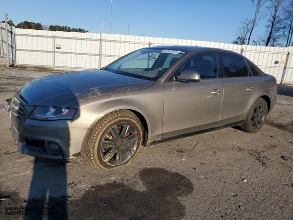 2011 Audi A4 2.0T Premium with VIN WAUBFAFLXBN051507, listed as a Copart auction lot 42343875 with 186,933 mi miles and Salvage Title. Bid and sale history available at carsss.com. Image 1.