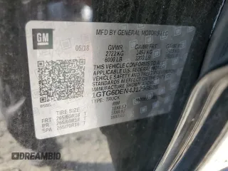 2018 GMC Canyon 4WD SLT with VIN 1GTG6DEN4J1296628, listed as a Copart auction lot 77135484 with 74,486 mi miles and Salvage Title. Bid and sale history available at carsss.com. Image 13.