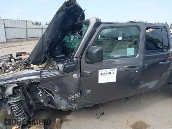 2021 Jeep Gladiator Overland с VIN 1C6HJTFG4ML595078, выставлен на аукционе IAAI как лот 42046034 с пробегом 61 127 миль миль и . История ставок и продаж доступна на DreamBid. Изображение 13.