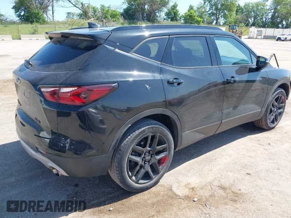 2020 Chevrolet Blazer LT with VIN 3GNKBHRS7LS671787, listed as a IAAI auction lot 42540314 with 40,203 mi miles and . Bid and sale history available at DreamBid. Image 4.