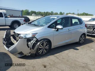 2015 Honda Fit EX-L z VIN 3HGGK5H80FM745404, wystawiony jako Copart lot #59786975 z przebiegiem 124 062 mil mil oraz Szkoda całkowita • Salvage title. Historia ofert i sprzedaży dostępna na DreamBid. Obrazek 1.