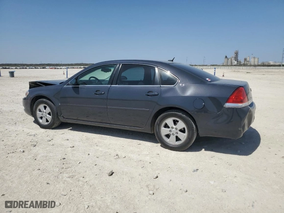 2008 Chevrolet Impala LT with VIN 2G1WT58K689142593, listed as a Copart auction lot 50088755 with NaN miles and Salvage Title. Bid and sale history available at carsss.com. Image 2.