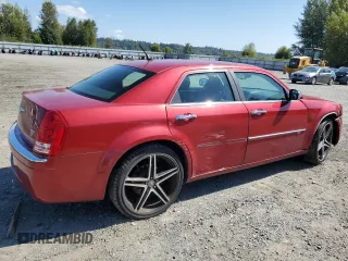 2008 Chrysler 300 C Hemi with VIN 2C3KA63H48H218609, listed as a Copart auction lot 69054664 with 184,118 mi miles and Salvage Title. Bid and sale history available at carsss.com. Image 3.