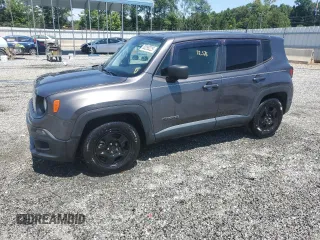 2018 Jeep Renegade Sport с VIN ZACCJAAB9JPG92996, выставлен на аукционе Copart как лот 60255225 с пробегом 72 376 миль миль и Списание • Salvage title. История ставок и продаж доступна на DreamBid. Изображение 1.