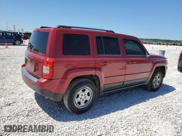 2013 Jeep Patriot Sport with VIN 1C4NJPBA7DD245801, listed as a Copart auction lot 48513354 with 170,972 mi miles and Clean Title. Bid and sale history available at carsss.com. Image 3.