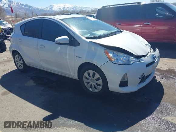 2014 Toyota Prius One with VIN JTDKDTB31E1566854, listed as a IAAI auction lot 41887601 with 232,066 mi miles and . Bid and sale history available at DreamBid. Image 1.