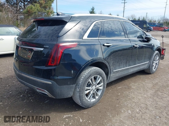 2020 Cadillac XT5 Premium Luxury AWD with VIN 1GYKNDRS3LZ107687, listed as a IAAI auction lot 41887306 with 54,959 mi miles and . Bid and sale history available at DreamBid. Image 4.