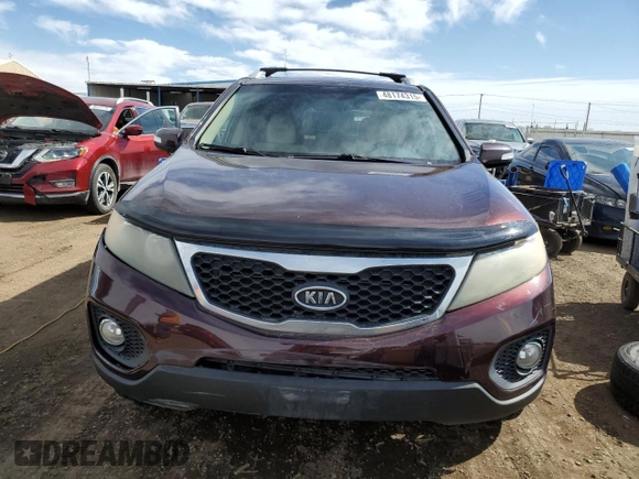 2011 Kia Sorento LX with VIN 5XYKTDA20BG136374, listed as a Copart auction lot 48174315 with 224,228 mi miles and Salvage Title. Bid and sale history available at carsss.com. Image 5.