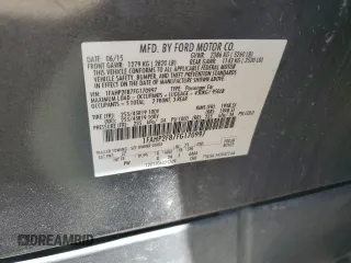 2015 Ford Taurus Limited z VIN 1FAHP2F87FG170997, wystawiony jako Copart lot #54346554 z przebiegiem Nie podano mil oraz Szkoda całkowita • Salvage title. Historia ofert i sprzedaży dostępna na DreamBid. Obrazek 12.