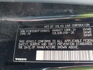 2015 Volvo V60 z VIN YV1612SB7F1208813, wystawiony jako IAAI lot #42436557 z przebiegiem 123 776 mil mil oraz . Historia ofert i sprzedaży dostępna na DreamBid. Obrazek 9.