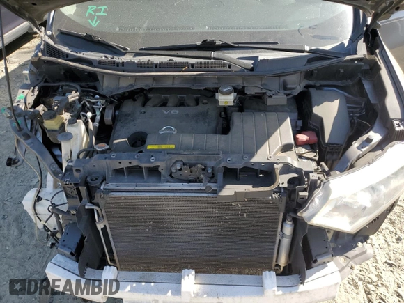 2015 Nissan Quest SV with VIN JN8AE2KP7F9120821, listed as a Copart auction lot 53998065 with 106,702 mi miles and Salvage Title. Bid and sale history available at carsss.com. Image 12.