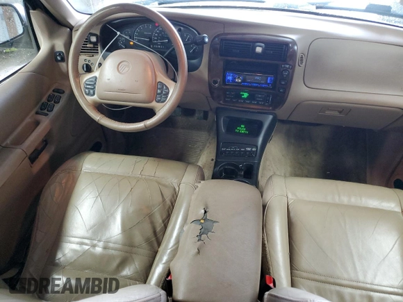 2001 Mercury Mountaineer z VIN 4M2DU86P01UJ03044, wystawiony jako Copart lot #73400314 z przebiegiem 110 738 mil mil oraz Czysty tytuł • Clean title. Historia ofert i sprzedaży dostępna na DreamBid. Obrazek 8.