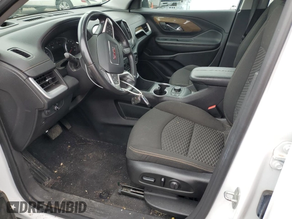 2021 GMC Terrain SLE with VIN 3GKALMEV2ML319887, listed as a Copart auction lot 59270305 with 36,338 mi miles and Salvage title. Bid and sale history available at DreamBid. Image 7.