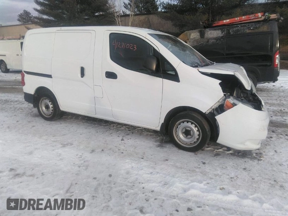 2020 Nissan NV200 Compact Cargo SV with VIN 3N6CM0KN8LK708937, listed as a IAAI auction lot 41271023 with 139,569 mi miles. Bid and sale history available at carsss.com. Image 1.