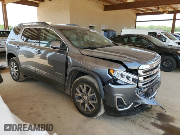 2021 GMC Acadia SLT with VIN 1GKKNML49MZ198616, listed as a Copart auction lot 54521073 with 12,770 mi miles and Salvage Title. Bid and sale history available at DreamBid. Image 4.