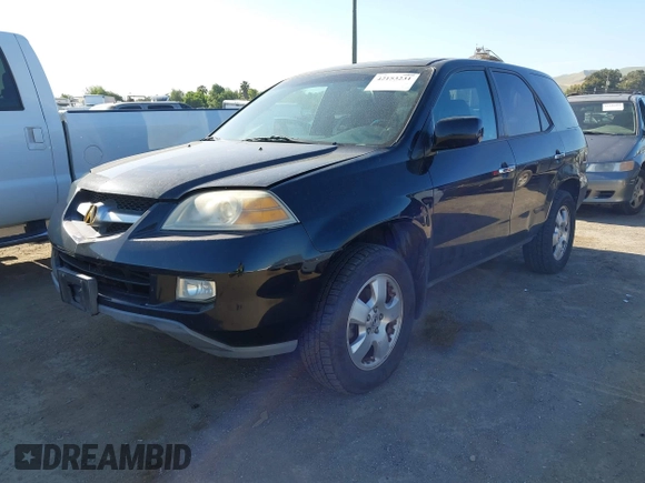 2004 Acura MDX with VIN 2HNYD18294H538551, listed as a IAAI auction lot 42153231 with 217,462 mi miles. Bid and sale history available at carsss.com. Image 2.