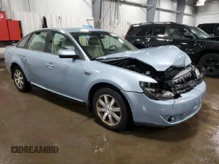 2008 Ford Taurus SEL with VIN 1FAHP24W68G182787, listed as a Copart auction lot 81519654 with 80,629 mi miles and Salvage Title. Bid and sale history available at carsss.com. Image 4.
