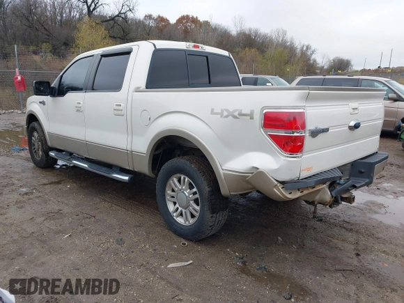 2009 Ford F-150 XL with VIN 1FTPW14VX9KC06789, listed as a IAAI auction lot 40664180 with 196,599 mi miles and . Bid and sale history available at DreamBid. Image 3.