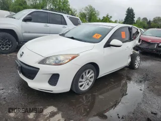 2013 Mazda 3 i Touring with VIN JM1BL1LP7D1764653, listed as a Copart auction lot 59032935 with 115,303 mi miles and Salvage title. Bid and sale history available at DreamBid. Image 1.