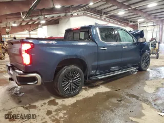 2019 Chevrolet Silverado 1500 LTZ with VIN 3GCUYGEL3KG251597, listed as a Copart auction lot 85492534 with 112,951 mi miles and Clean Title. Bid and sale history available at carsss.com. Image 3.