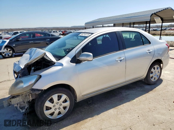 2012 Toyota Yaris with VIN JTDBT4K33C1416217, listed as a Copart auction lot 46714115 with 212,894 mi miles and Salvage Title. Bid and sale history available at DreamBid. Image 1.