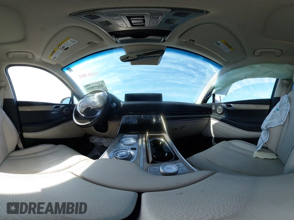 2022 Genesis GV80 with VIN KMUHBDSB2NU079042, listed as a IAAI auction lot 42695020 with 18,719 mi miles and . Bid and sale history available at DreamBid. Image 19.