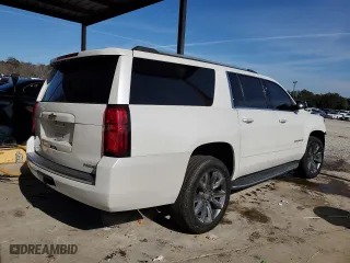2020 Chevrolet Suburban Premier with VIN 1GNSKJKC0LR276184, listed as a Copart auction lot 88840565 with 87,563 mi miles and Salvage Title. Bid and sale history available at carsss.com. Image 3.