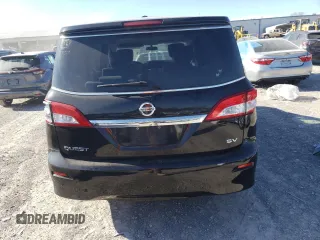 2015 Nissan Quest SV z VIN JN8AE2KP7F9120463, wystawiony jako Copart lot #49695485 z przebiegiem 143 413 mil mil oraz Czysty tytuł • Clean title. Historia ofert i sprzedaży dostępna na DreamBid. Obrazek 6.