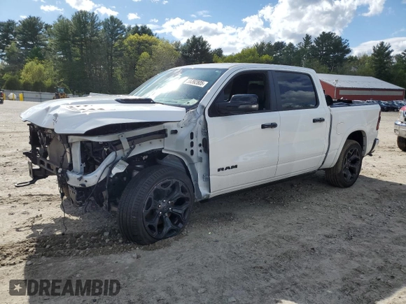 2023 Ram 1500 Limited with VIN 1C6SRFHT5PN532512, listed as a Copart auction lot 55392805 with 48,960 mi miles and Salvage title. Bid and sale history available at DreamBid. Image 1.