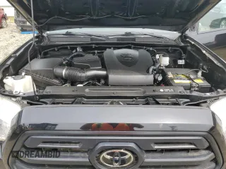 2019 Toyota Tacoma SR5 z VIN 5TFSZ5AN1KX173638, wystawiony jako Copart lot #57919225 z przebiegiem 35 659 mil mil oraz Czysty tytuł • Clean title. Historia ofert i sprzedaży dostępna na DreamBid. Obrazek 11.