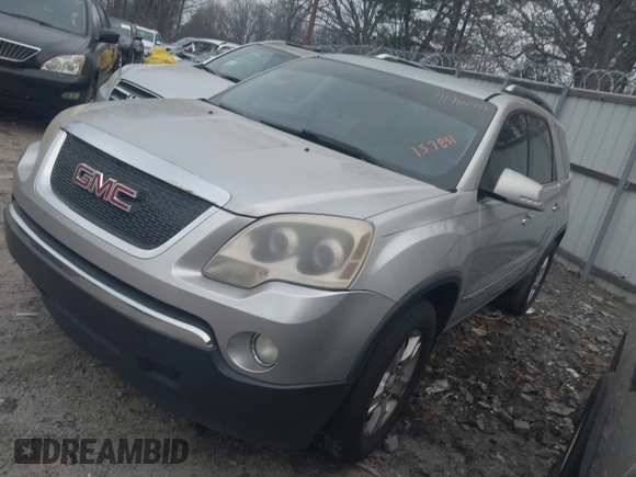 2007 GMC Acadia SLT with VIN 1GKEV23737J157851, listed as a IAAI auction lot 41786333 with 176,002 mi miles. Bid and sale history available at carsss.com. Image 2.