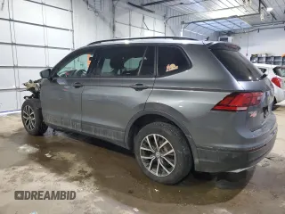 2021 Volkswagen Tiguan S with VIN 3VV0B7AX2MM043676, listed as a Copart auction lot 43992815 with 72,564 mi miles and Salvage Title. Bid and sale history available at DreamBid. Image 2.