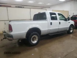 2002 Ford F-250 XL with VIN 1FTNW20S82EA25042, listed as a Copart auction lot 72977204 with 109,318 mi miles and Clean Title. Bid and sale history available at DreamBid. Image 3.