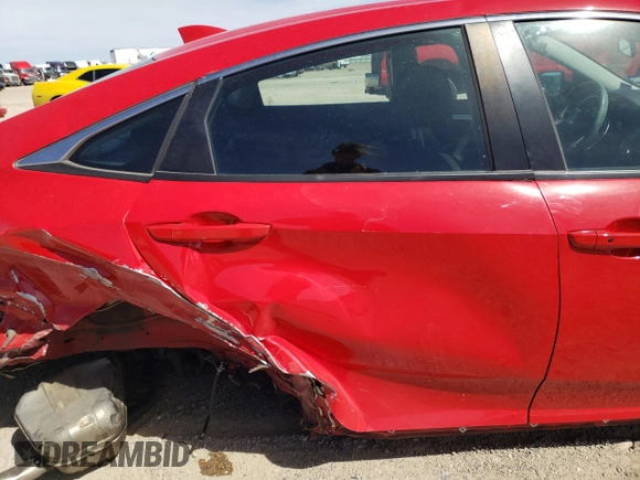 2017 Honda Civic EX with VIN 2HGFC2F88HH557595, listed as a Copart auction lot 50306945 with 68,607 mi miles and Salvage Title. Bid and sale history available at DreamBid. Image 10.