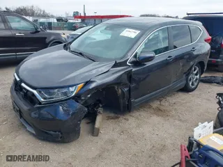 2017 Honda CR-V EX-L with VIN 5J6RW2H8XHL015587, listed as a IAAI auction lot 41847706 with 72,955 mi miles. Bid and sale history available at carsss.com. Image 2.