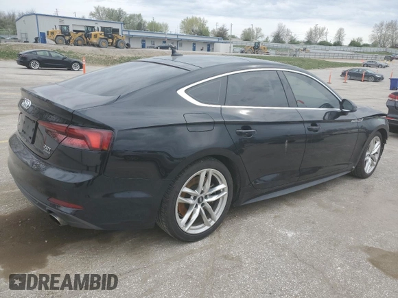 2018 Audi A5 Sportback Premium Plus с VIN WAUENCF56JA058232, выставлен на аукционе Copart как лот 52888755 с пробегом 63 437 миль миль и Списание • Salvage title. История ставок и продаж доступна на DreamBid. Изображение 3.