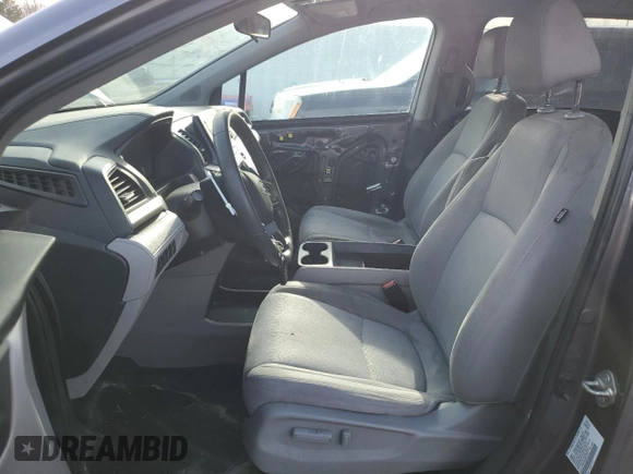 2019 Honda Odyssey LX with VIN 5FNRL6H24KB116751, listed as a Copart auction lot 47369715 with 160,256 mi miles and Salvage Title. Bid and sale history available at DreamBid. Image 7.