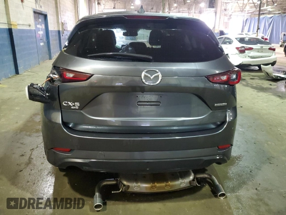2024 Mazda CX-5 S Carbon Edition z VIN JM3KFBCL7R0405124, wystawiony jako Copart lot #84849344 z przebiegiem 10 811 mil mil oraz Szkoda całkowita • Salvage title. Historia ofert i sprzedaży dostępna na DreamBid. Obrazek 6.