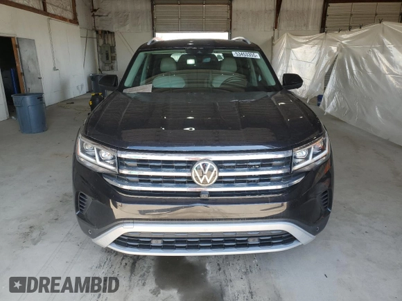 2021 Volkswagen Atlas SEL Premium with VIN 1V2TR2CA8MC529511, listed as a Copart auction lot 53453355 with 116,082 mi miles and Salvage title. Bid and sale history available at DreamBid. Image 5.