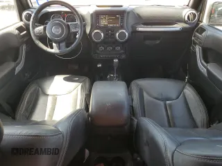 2017 Jeep Wrangler Unlimited 75th Anniversary with VIN 1C4HJWEGXHL546436, listed as a Copart auction lot 48229875 with 107,222 mi miles and Salvage title. Bid and sale history available at DreamBid. Image 8.