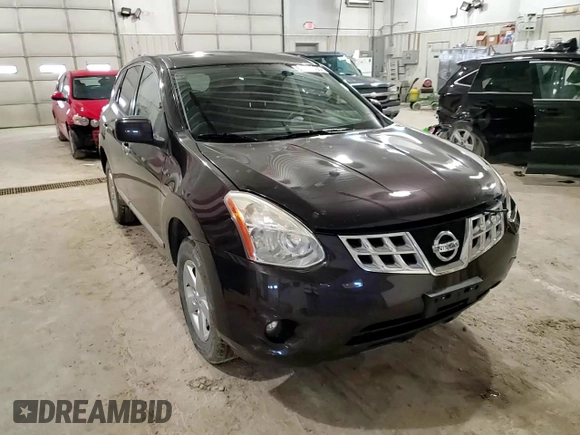 2013 Nissan Rogue S with VIN JN8AS5MV7DW149725, listed as a Copart auction lot 51955665 with 126,479 mi miles and Salvage Title. Bid and sale history available at DreamBid. Image 12.