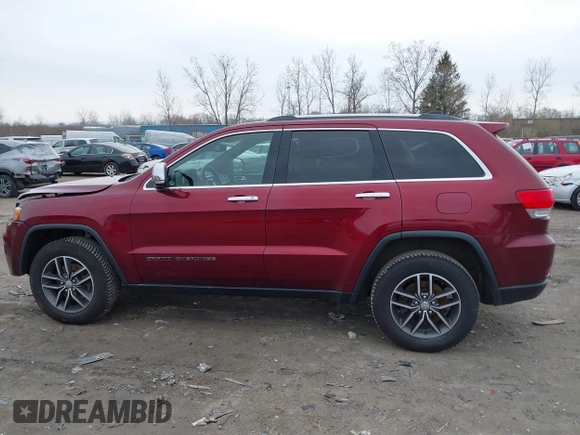 2018 Jeep Grand Cherokee Limited with VIN 1C4RJFBG8JC487711, listed as a IAAI auction lot 41966388 with 110,512 mi miles and . Bid and sale history available at DreamBid. Image 14.