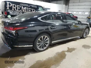2019 Lexus LS with VIN JTHC51FF9K5006397, listed as a Copart auction lot 69589324 with 58,968 mi miles and Salvage Title. Bid and sale history available at carsss.com. Image 3.