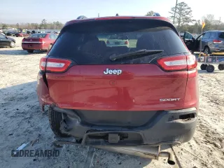 2017 Jeep Cherokee Sport z VIN 1C4PJLAS7HW650031, wystawiony jako Copart lot #43588935 z przebiegiem 110 090 mil mil oraz Szkoda całkowita • Salvage title. Historia ofert i sprzedaży dostępna na DreamBid. Obrazek 6.